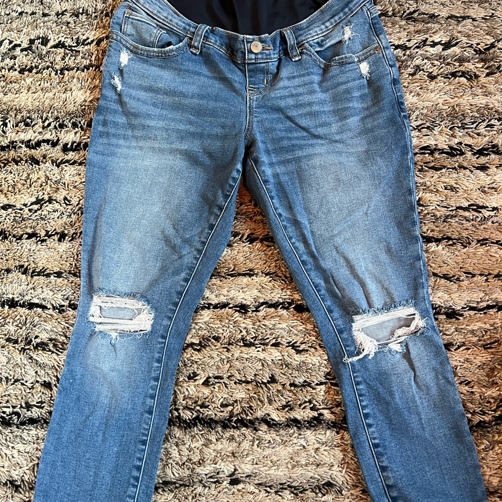 Abercrombie and Fitch maternity jeans